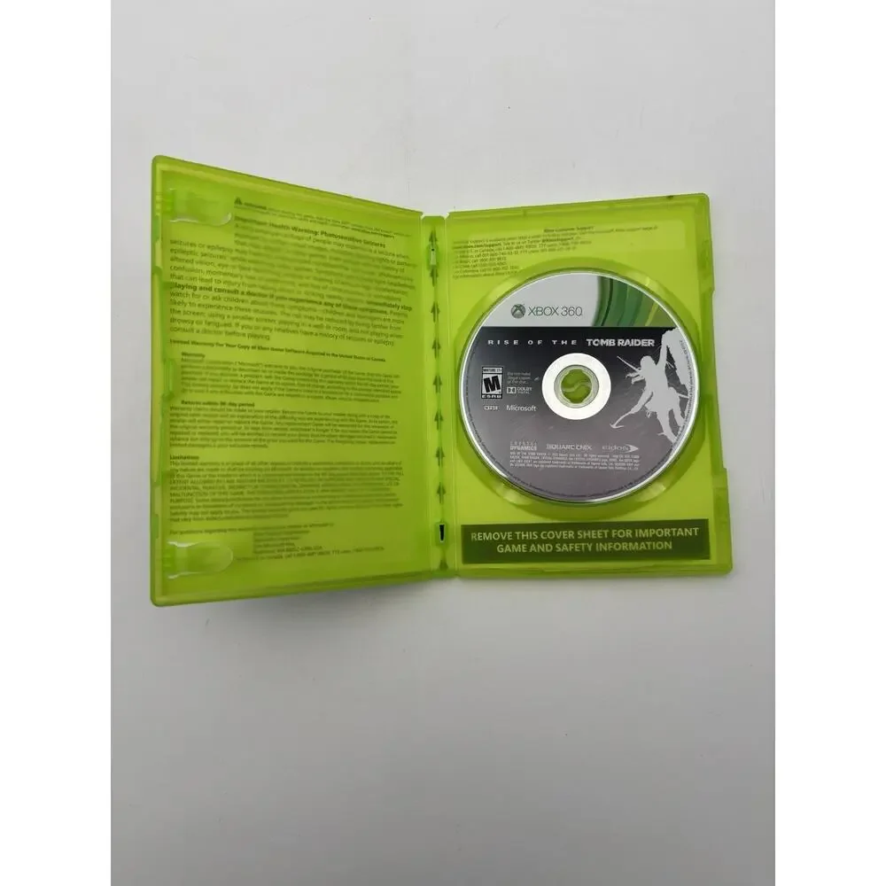 Tomb Raider (Xbox 360) Tested. Works. Very Good Condition.